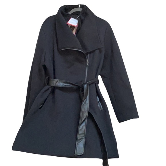 Two By Vince Camuto Women’s Belted Knit Wrap Jacket - Picture 2 of 4